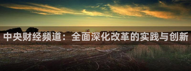 jrs直播吧：中央财经频道：全面深化改革的实践与创新