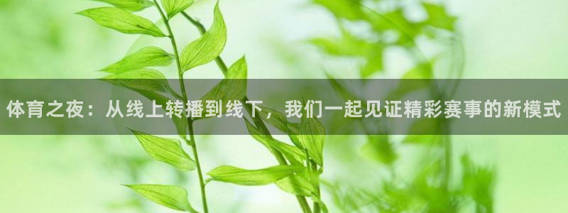 快鱼直播吧：体育之夜：从线上转播到线下，我们一起见证精彩赛事的新模式